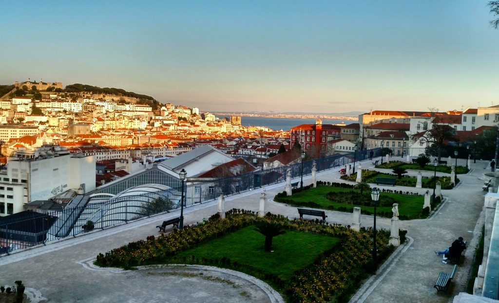 miradores y atardeceres de Lisboa.