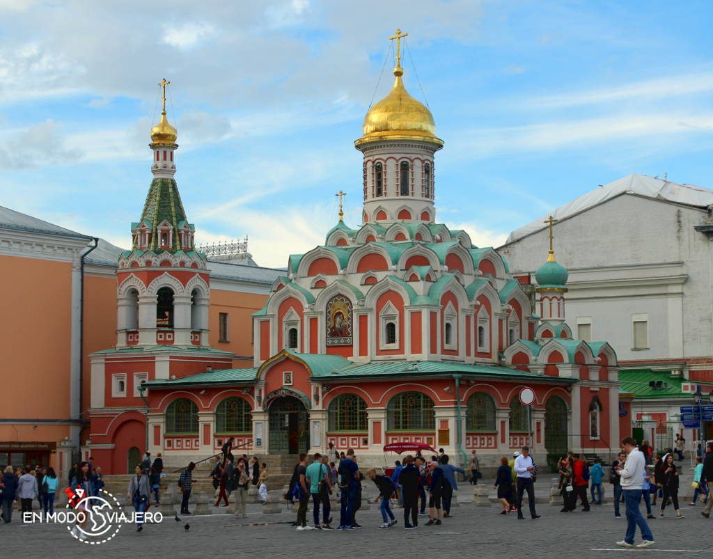 Qué ver en Moscú. en ccn la catedral de kazan