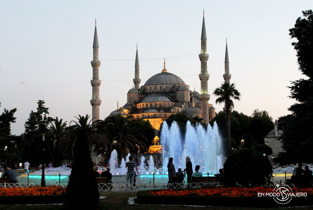 La Mezquita Azul de Estambul.