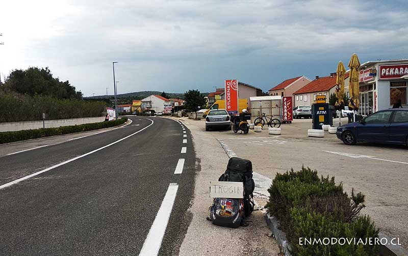 autostop por Croacia