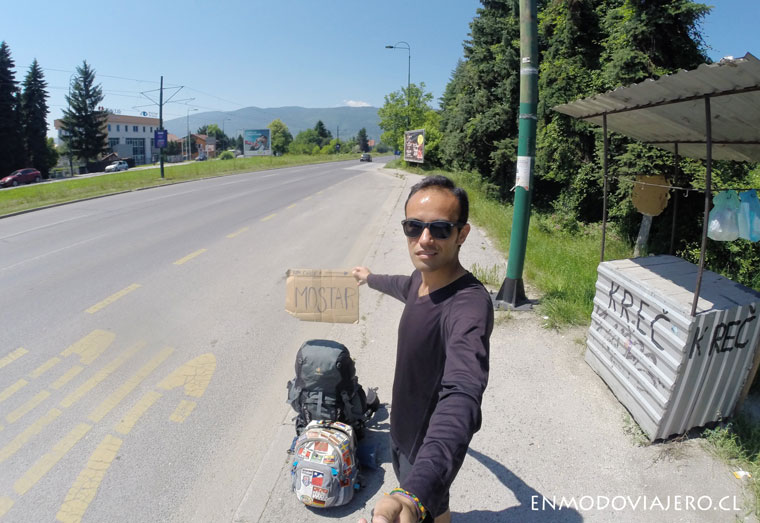 autostop entre bosnia y sarajevo