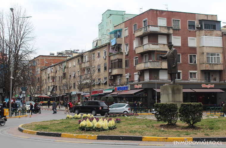 Barrio de Blloku en Tirana
