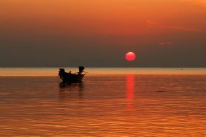 ver el atardecer en koh phangan