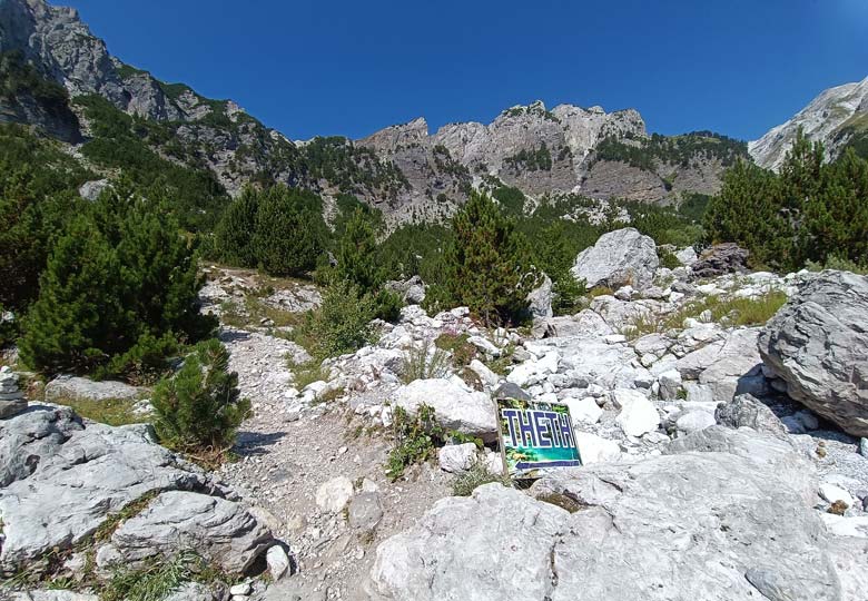 sendero de valbona a theth